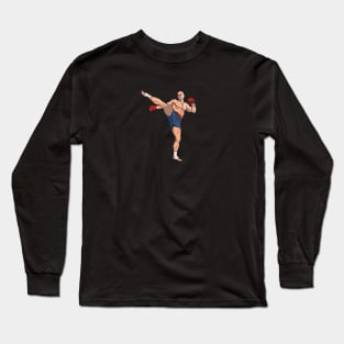 Muay Thai Fighter Long Sleeve T-Shirt